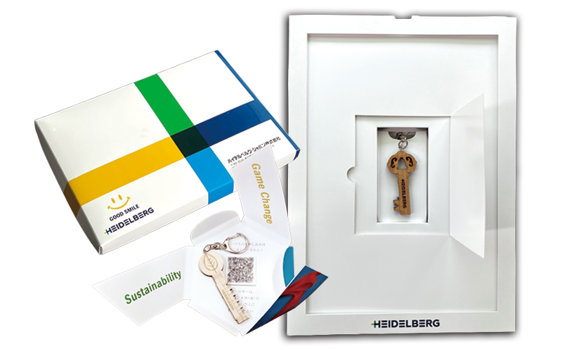 立体的な箱型DMの参考例