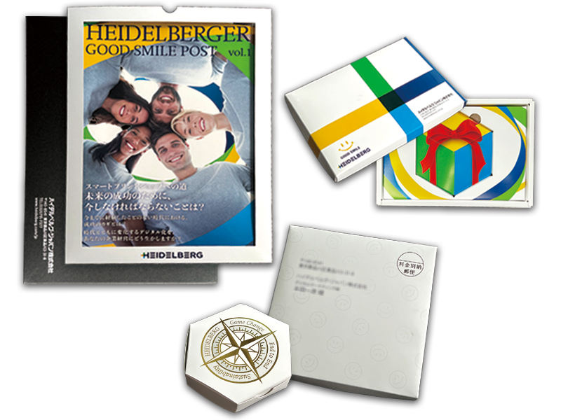 3回郵送したDMの写真