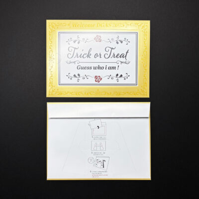 額縁封筒_両面 額縁封筒 両面