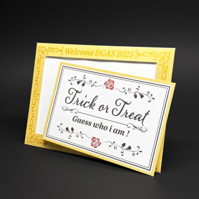 額縁封筒_組み立て表 額縁封筒 組み立てイメージ表