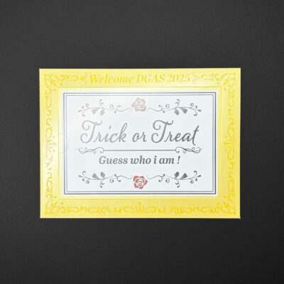 額縁封筒_表 額縁封筒 表面