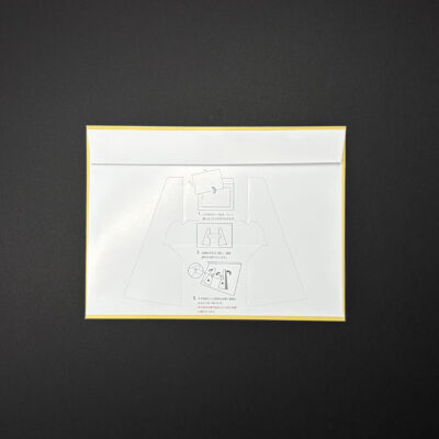 額縁封筒_裏 額縁封筒 裏面